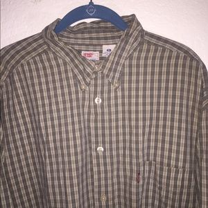 Mens button down dress shirt